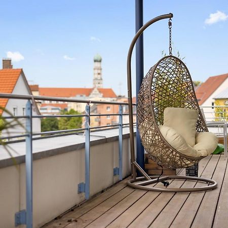 Arbio I Premium Penthouse Apartment אוגסבורג מראה חיצוני תמונה
