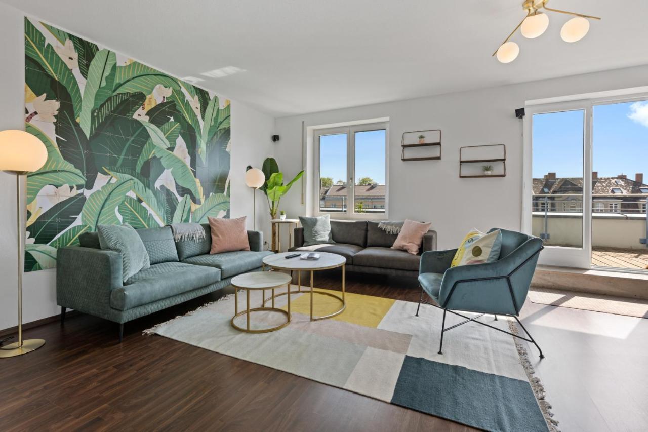 Arbio I Premium Penthouse Apartment אוגסבורג מראה חיצוני תמונה