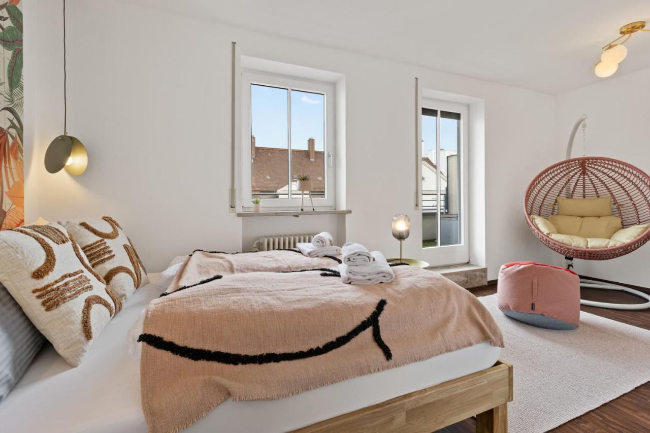 Arbio I Premium Penthouse Apartment אוגסבורג מראה חיצוני תמונה