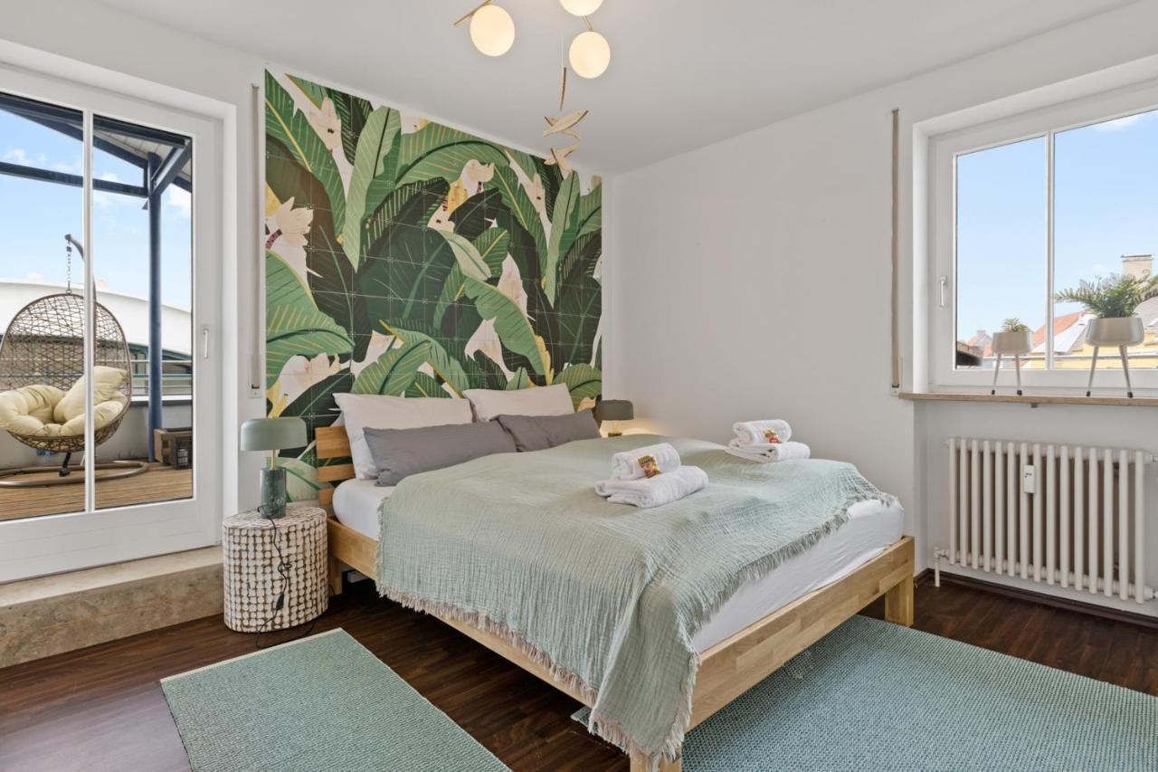 Arbio I Premium Penthouse Apartment אוגסבורג מראה חיצוני תמונה