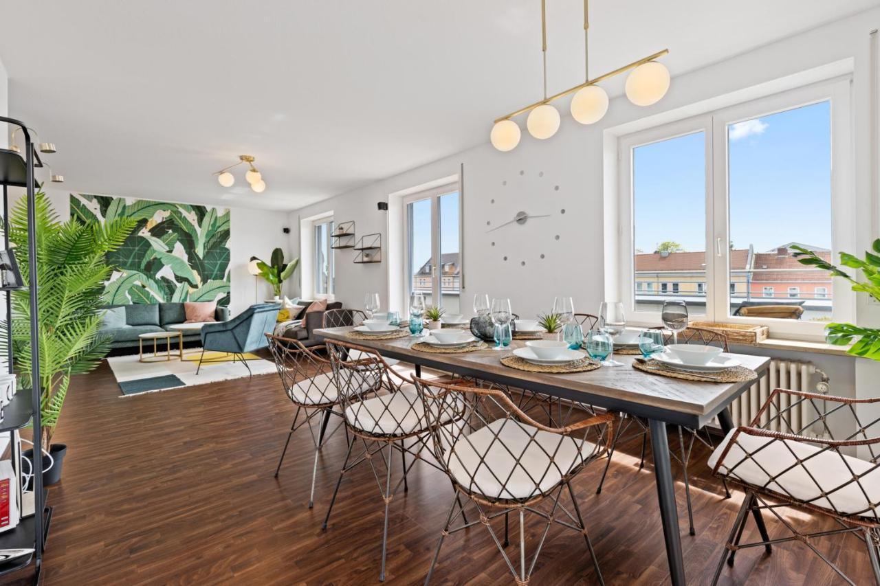 Arbio I Premium Penthouse Apartment אוגסבורג מראה חיצוני תמונה