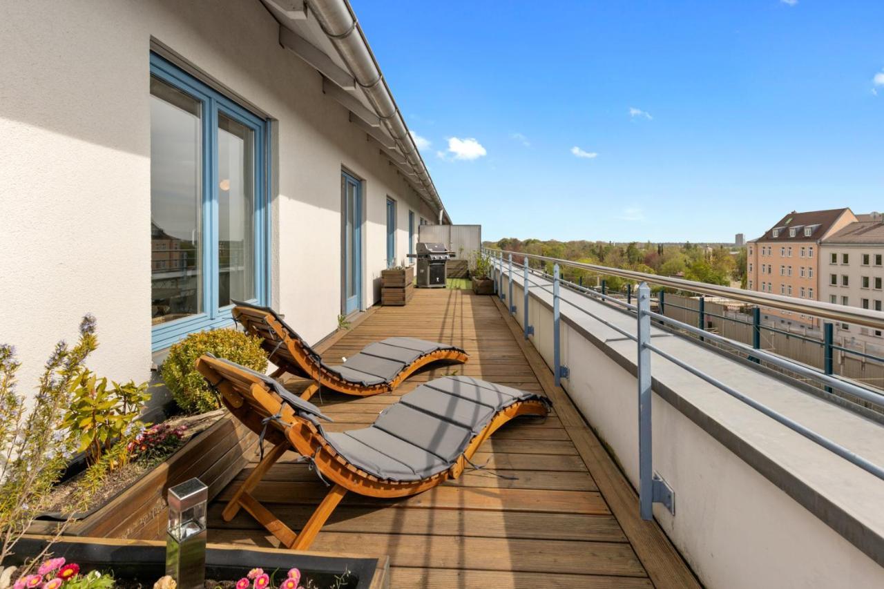 Arbio I Premium Penthouse Apartment אוגסבורג מראה חיצוני תמונה