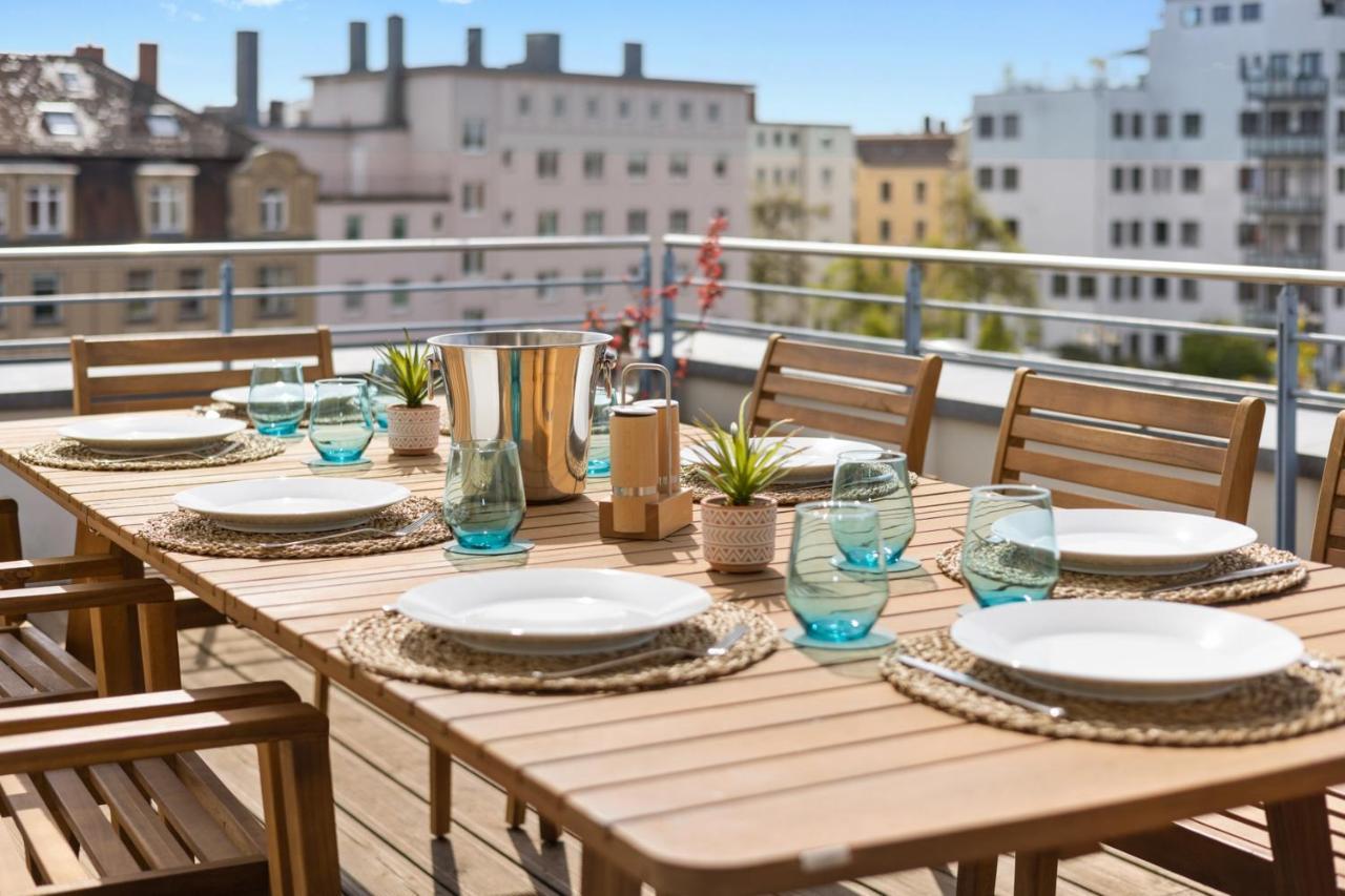 Arbio I Premium Penthouse Apartment אוגסבורג מראה חיצוני תמונה