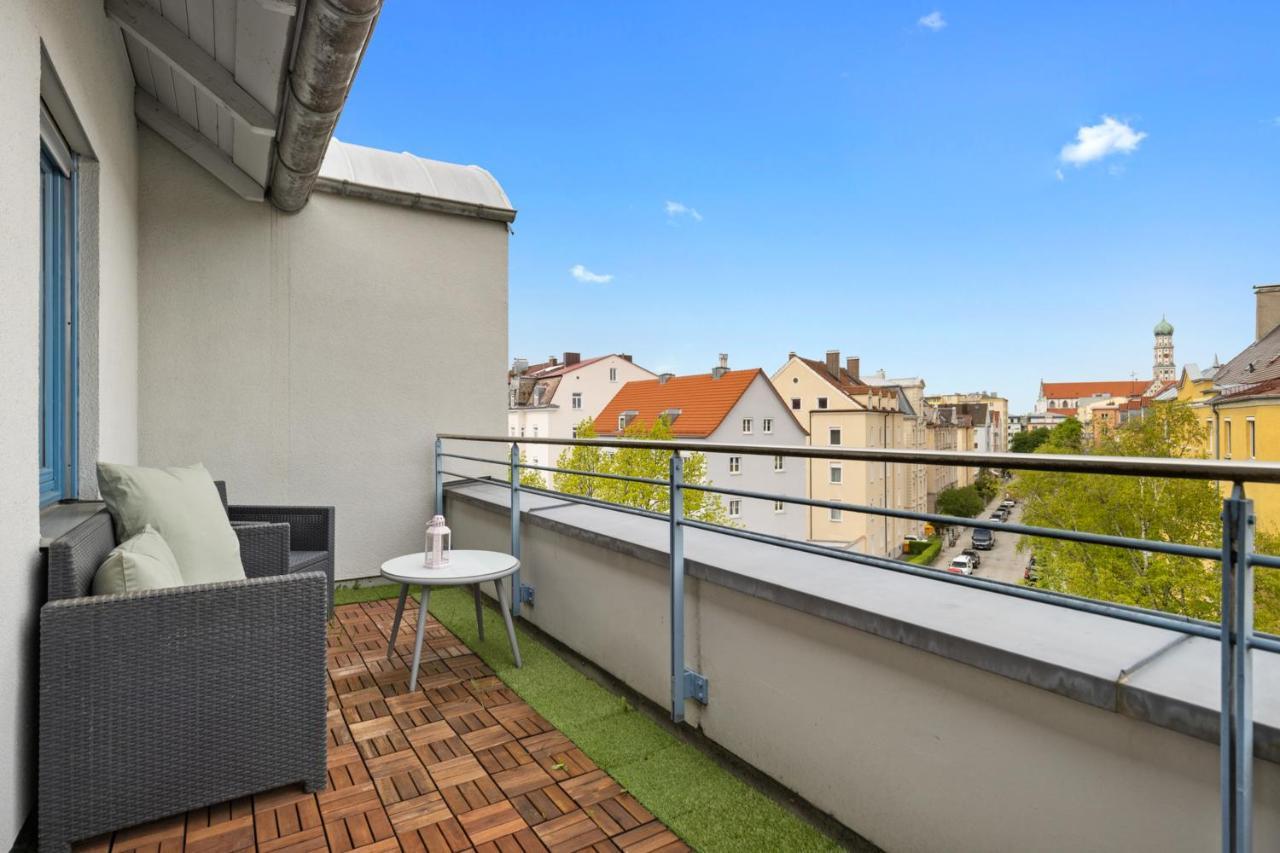 Arbio I Premium Penthouse Apartment אוגסבורג מראה חיצוני תמונה
