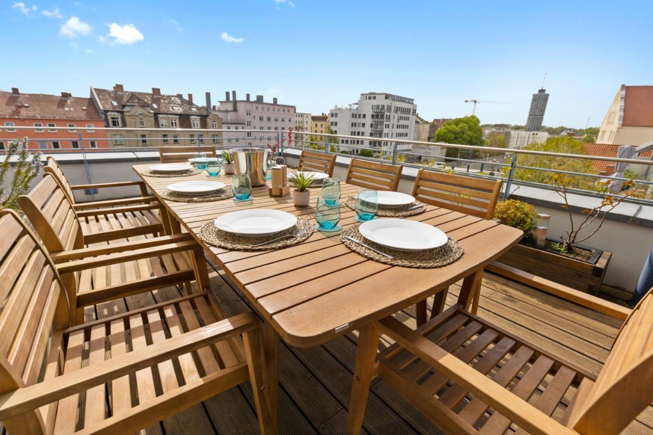 Arbio I Premium Penthouse Apartment אוגסבורג מראה חיצוני תמונה
